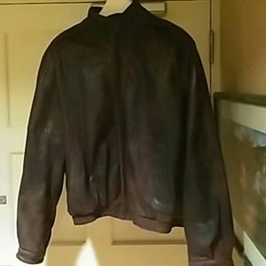 Leather jacket